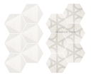 Carrara Hexagon