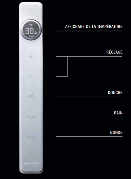 Commande Vidage