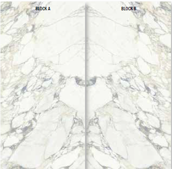 Arabescato Block A et B