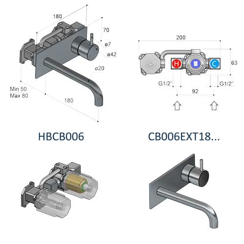 Corps Encastré - HBCB006