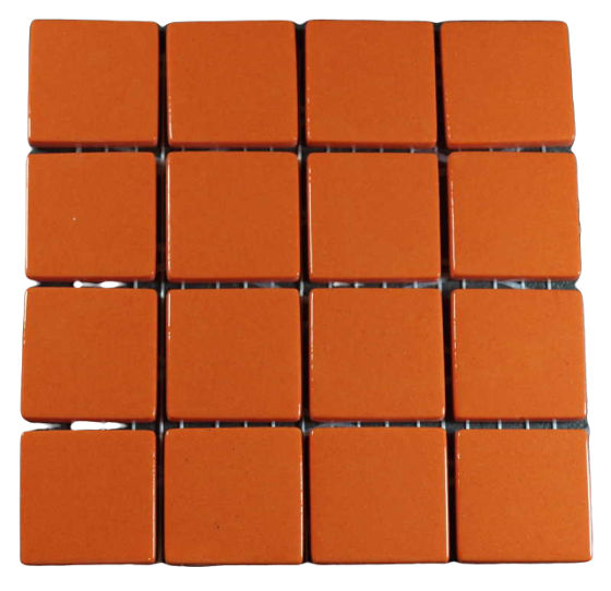 Emaux Brillant Lisse Orange, par 100 g