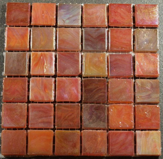 Emaux Venitiens Sicis  Dahlia 3, à la plaquette