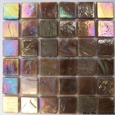 Emaux Venitiens Sicis  Zinnia 4, à la plaquette