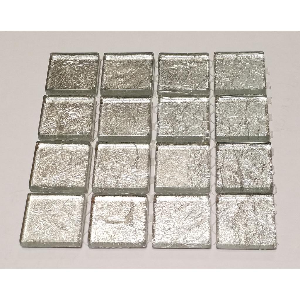 Van Gogh Argent 2,3 x 2,3 cm, à la plaque .