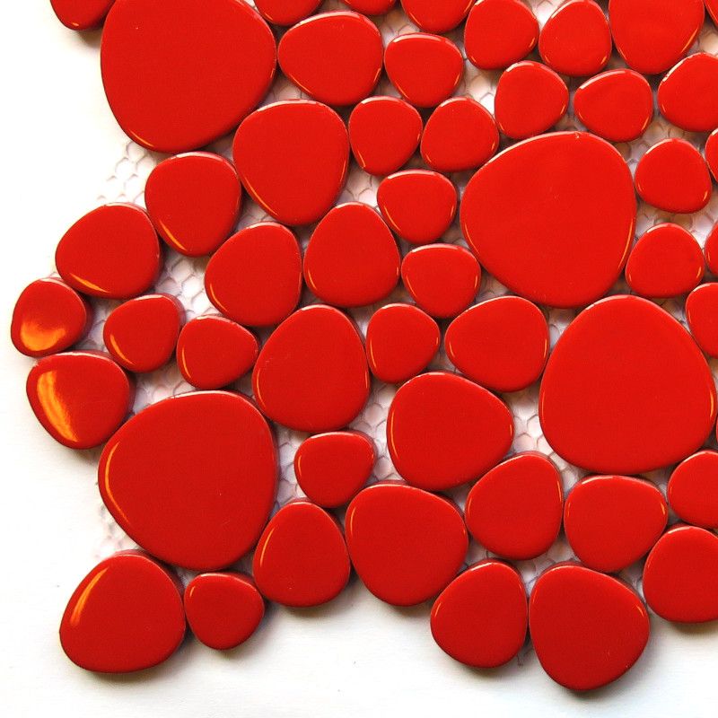 Galets Japonais Rouge , à la plaque