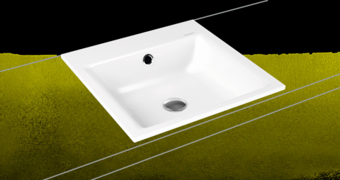 Vasque Affleurante Puro, Acier Émaillé