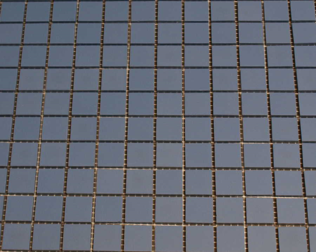 Gres Cerame 2 x 2 cm  Bleu Foncé en plaque