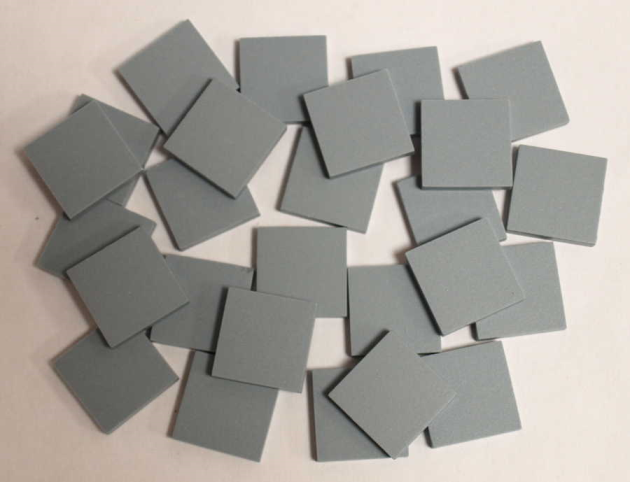 Gres Cerame 2 x 2 cm  Bleu Pale par 100g