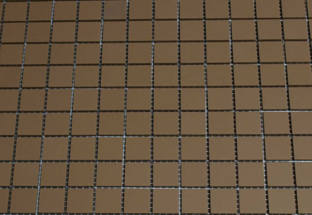 Grès Cérame 5 x 5 cm - Café, à la plaque 