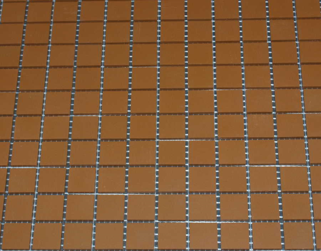 Grès Cérame 5 x 5 cm - Havane, à la plaque