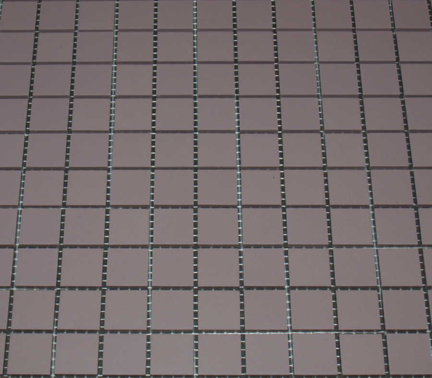 Grès Cérame 5 x 5 cm - Parme, à la plaque