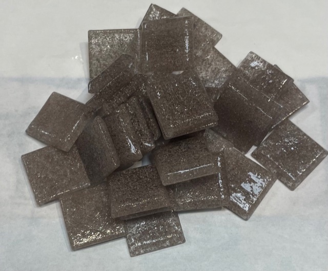 Bisazza 2 x 2 cm - CN 07 - Taupe Transparent