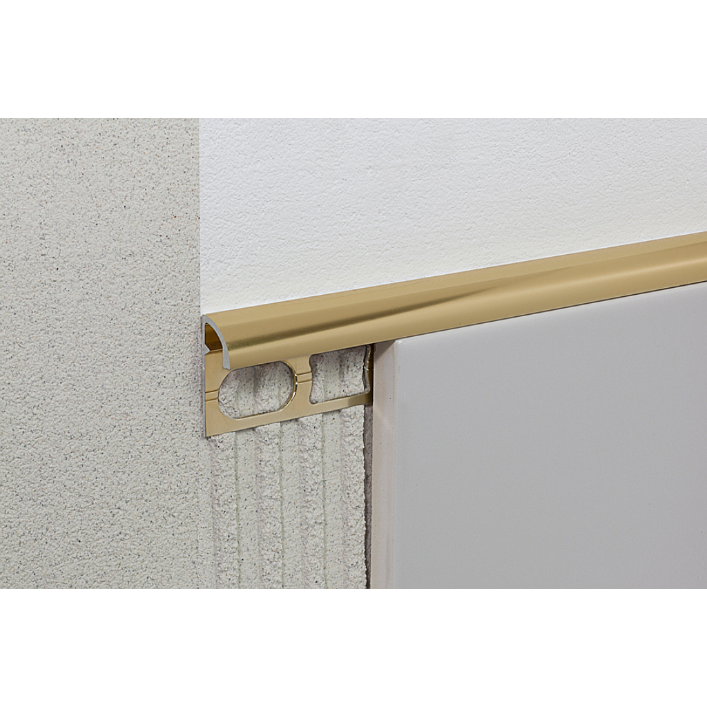 RB / - Profilé Angle - Protrim - Alu Brillant Poli - 2.70 ml