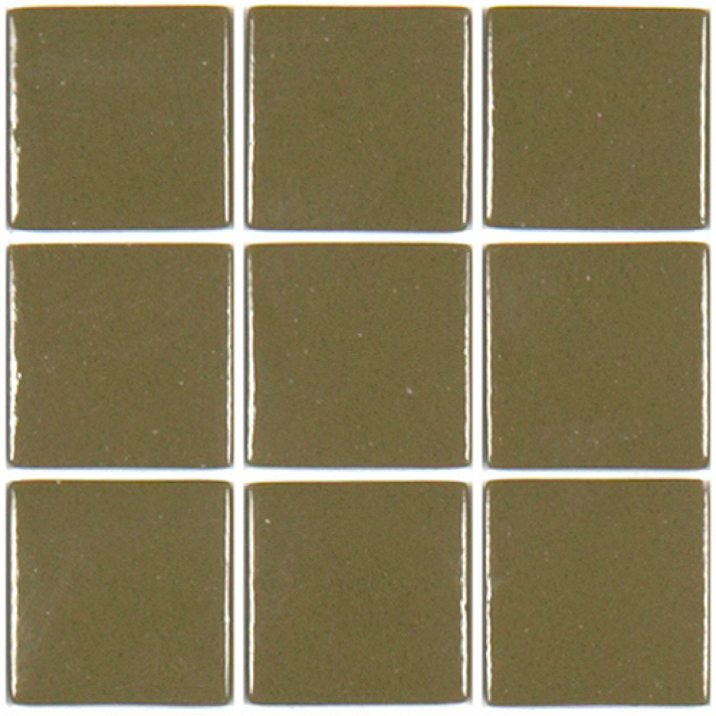 Pâte de verre 321 (Marron) 2,3 x 2,3 cm, par 100g