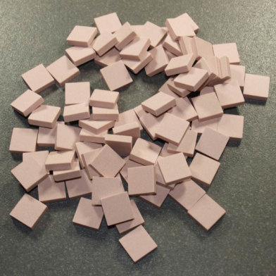 Grès Cérame Rose, 1.2 x 1.2 cm