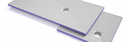 Fond de Douche Jackon, 90 x 90 cm, ep. 40 mm, Décentré Aqua, vendu à la pièce