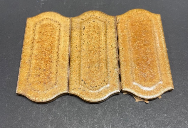 Grès Emaillée 4 x 8 cm - Marron, Par 100g