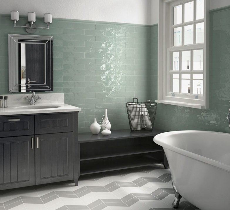 Faïence Cottage, 7.5 x 30 cm, Vendu au m², 1 Bte = 1 m²