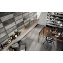 Faïence Diesel Industrial Glass, 10 x 30 cm, ep. 7mm, Vendu au m², 1 Bte = 1.02 m² 