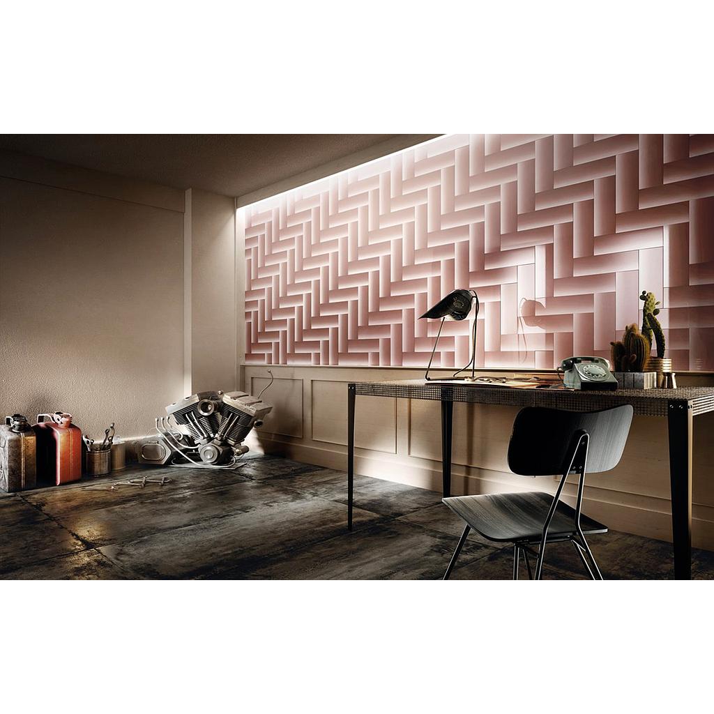 Faïence Diesel Shades of blinds, 10 x 30 cm, ep. 7mm, Vendu au m², 1 Bte = 1.02 m² 