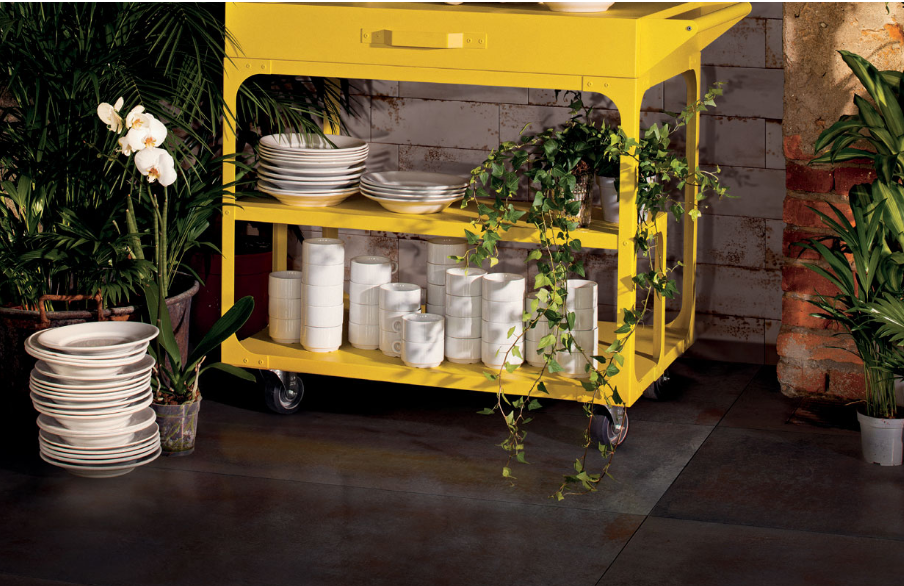 Grès Cérame Diesel Stage DripRust, 120 x 20 cm, ep. 9mm, Vendu au m², 1 Bte = 0.96 m² 