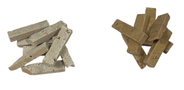 Marbre Walnut Travertine - 3,9 cm - Par 100 gr