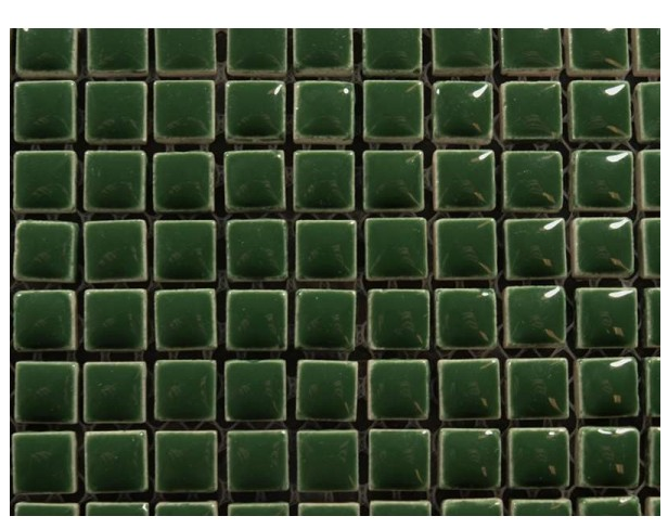 Micro Emaillée 9 x 9 mm n°11 Vert Houx, par 100g