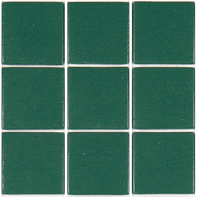 Pâte de verre 220 (Vert foncé) 2,3 x 2,3 cm, par 100g