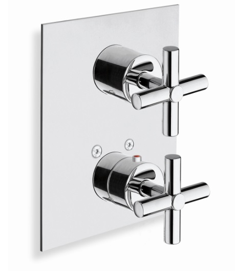 Executive - Façade Thermostatique - 2 Sorties - XV 852