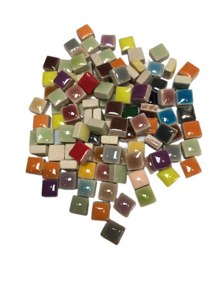 Micro Emaillée MIX 9 x 9 mm ,Par 100g