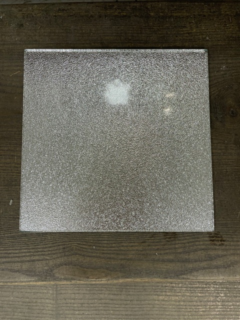 Miroir Coloré - Sablé Argenté - 10 x 10