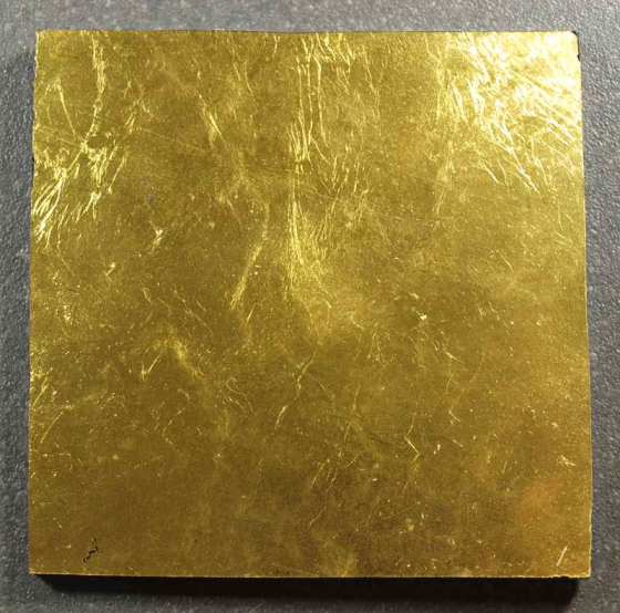 Orsoni 8 x 8 cm n° 7 Oro Naturale Liscio