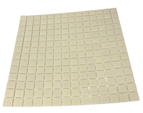 Pate de verre 332 - 2,3 x 2,3 cm, Par 100 gr 