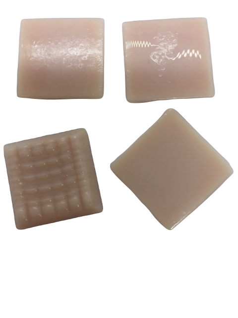 Pate de Verre Unilis Beige Rosé 162 2 x 2 cm par 100g