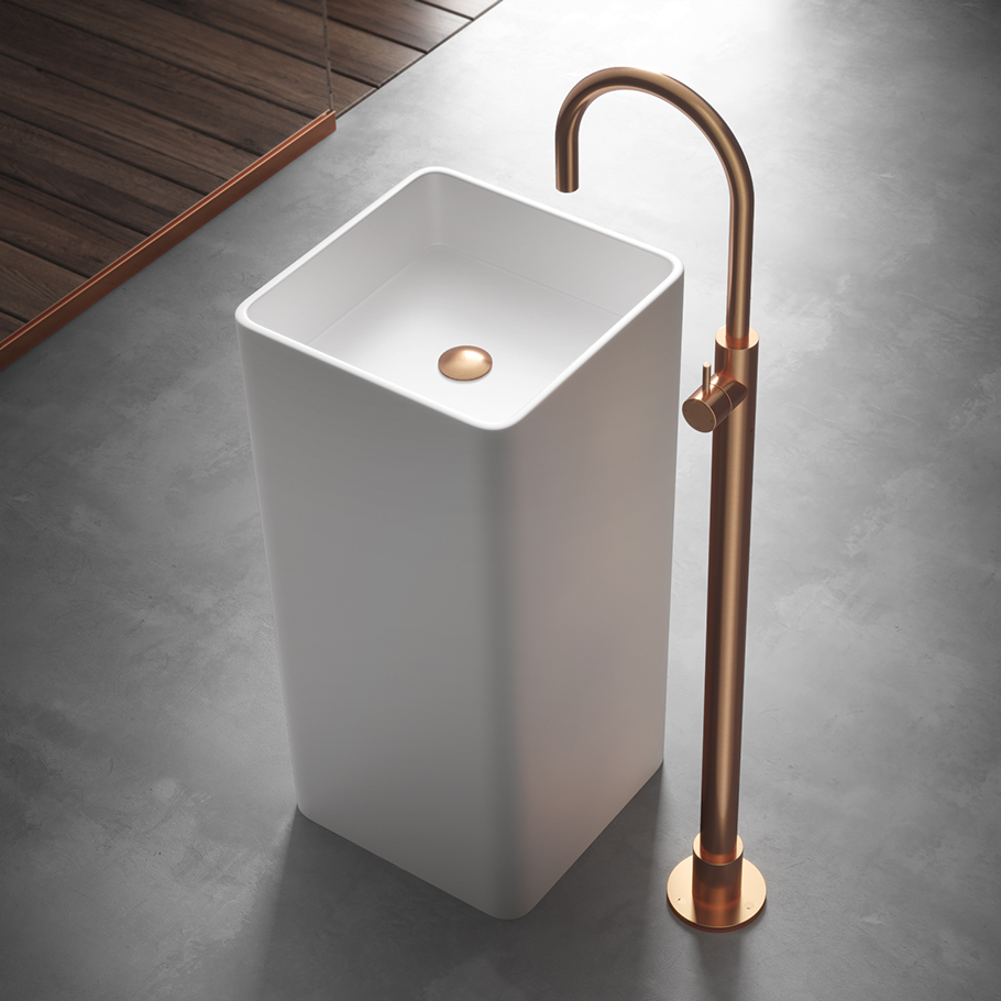 Cobber - Façade Mitigeur Lavabo - Sur Colonne - CB078W