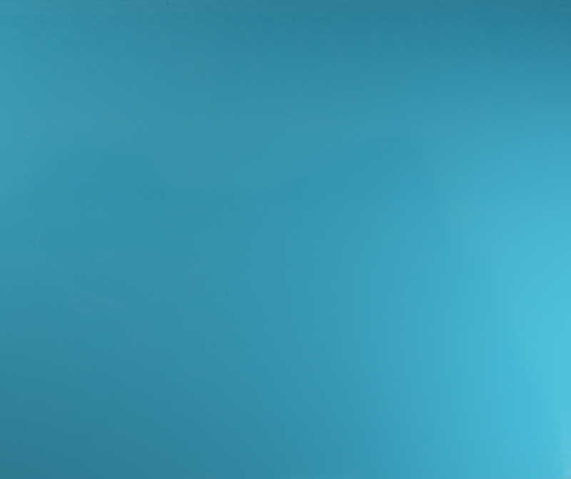Plaque de Verre 20 x 30 cm n°45 - Bleu Turquoise Opaque