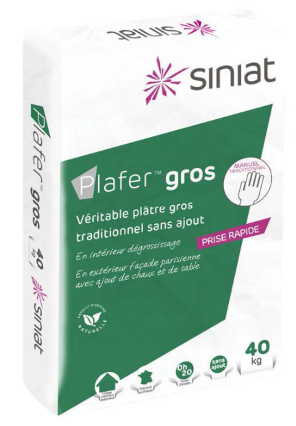 Plâtre Gros - 25 kg