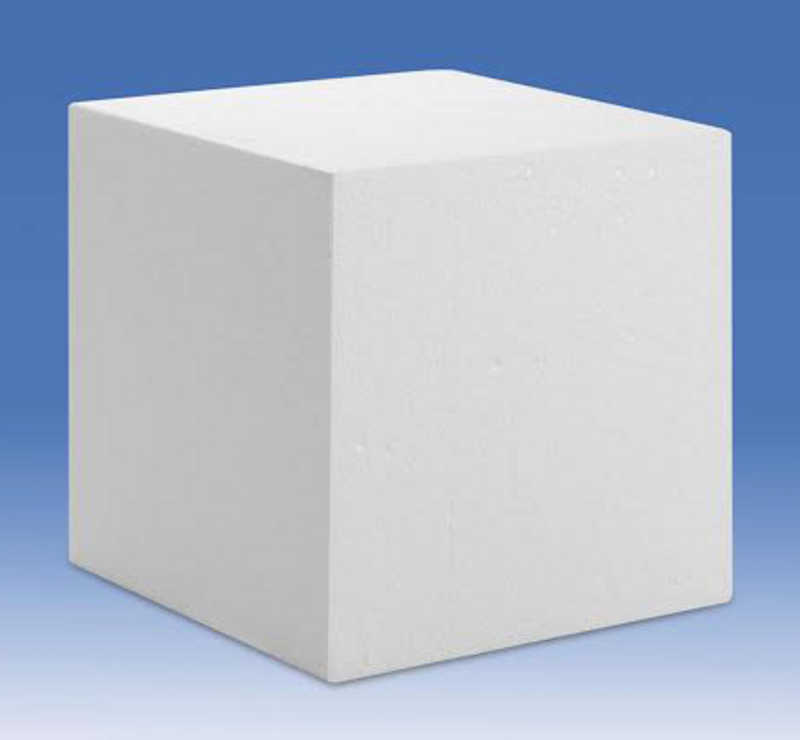 Cube Polystyrène 20 x 20 cm
