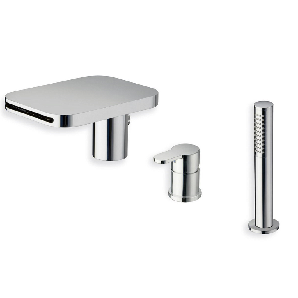 Round - Ensemble Bain Cascade Sur Gorge - RN 18051