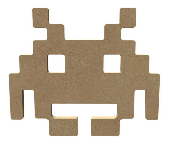 Space Bras en Bas15 cm 