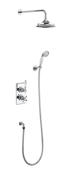 Burlington - Douche Thermostatiques Encastrées - Trent - TF2S+V16