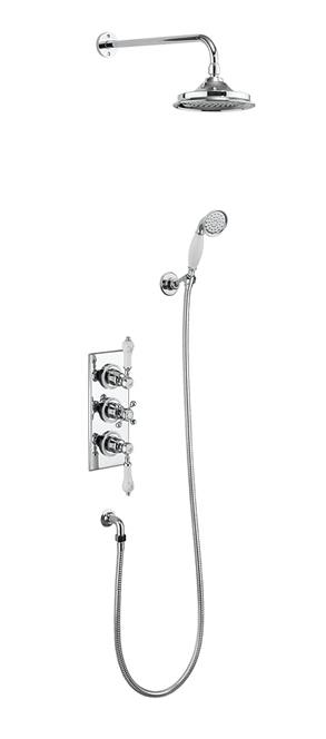 Burlington - Douche Thermostatiques Encastrées - Trent - TF3S+V16