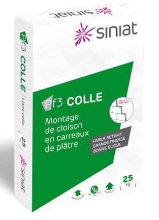 [95813] Colle PF3 à Carreau de Platre - 25 kg