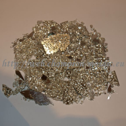 [6246015] Crackle Crème brillant - 15 x 20 cm