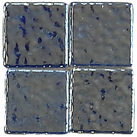 Emaux de Briare Chrome, 2.5 x 2.5 cm, à la pièce