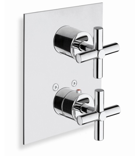 Executive - Façade Thermostatique - 2 Sorties - XV 852