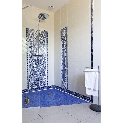 Faïence Décors Orientaux, 20 x 20 cm, ep. 8 mm, Vendu à la pièce 