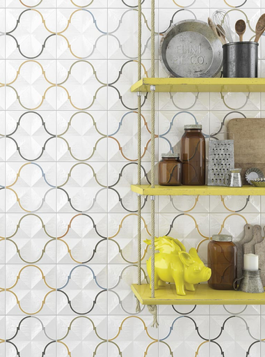 Faïence Etnia, 20 x 20 cm , Vendu au m², 1 Bte = 1 m²