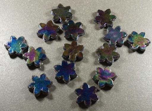 Fleurs Noires 3 cm, par 100g