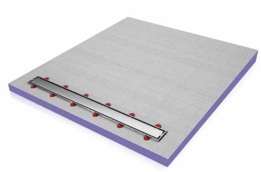 Fond de Douche Jackon, 110 x 100 cm, Aqua Line, vendu à la pièce